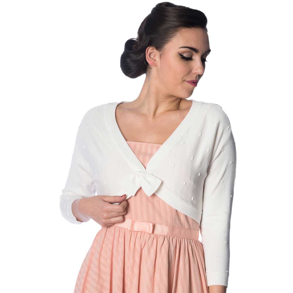 Dancing Days - Popcorn Bolero - White